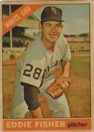1966 Topps Venezuelan #85 - Eddie Fisher - Chicago White Sox