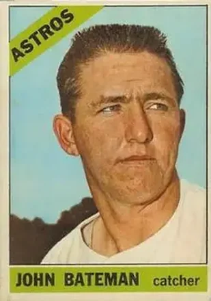 1966 Topps Venezuelan #86 - John Bateman - Houston Astros