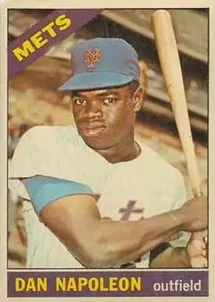 1966 Topps Venezuelan #87 - Dan Napoleon - New York Mets