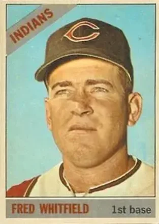 1966 Topps Venezuelan #88 - Fred Whitfield - Cleveland Indians