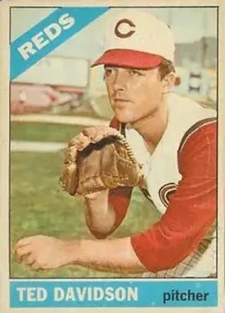 1966 Topps Venezuelan #89 - Ted Davidson - Cincinnati Reds