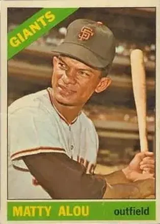 1966 Topps Venezuelan #94 - Matty Alou - San Francisco Giants