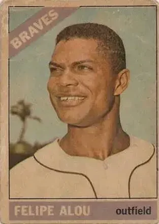 1966 Topps Venezuelan #96 - Felipe Alou - Atlanta Braves