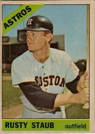 1966 Topps Venezuelan #106 - Rusty Staub - Houston Astros