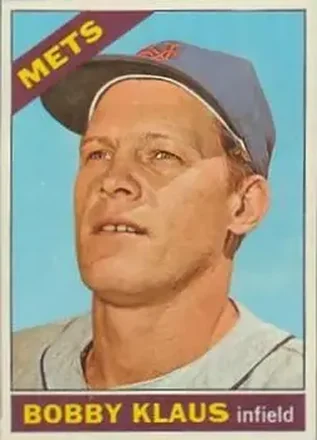 1966 Topps Venezuelan #108 - Bobby Klaus - New York Mets