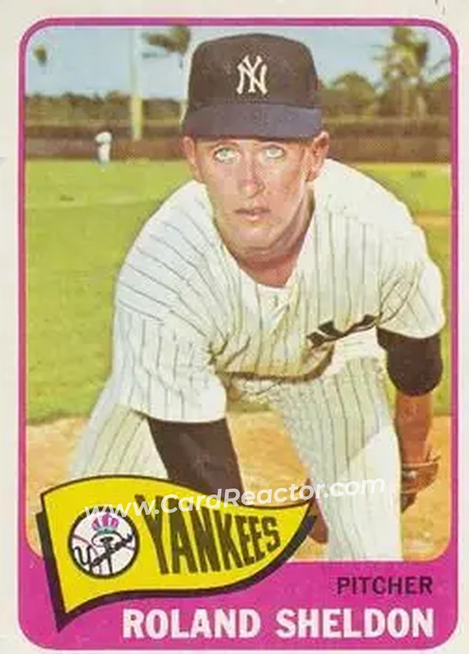 1965 O-Pee-Chee #254 - Roland Sheldon - New York Yankees - Front