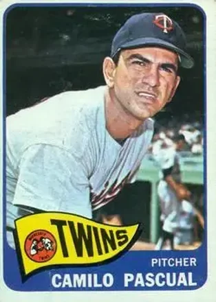 1965 O-Pee-Chee #255 - Camilo Pascual - Minnesota Twins 1965 O-Pee-Chee #255 - Camilo Pascual - Minnesota Twins