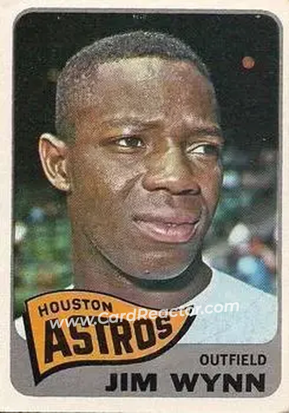 1965 O-Pee-Chee #257 - Jim Wynn - Houston Astros - Front 1965 O-Pee-Chee #257 - Jim Wynn - Houston Astros - Front