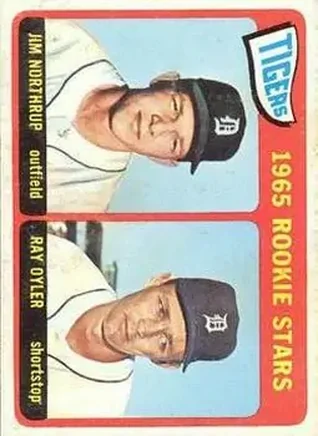 1965 O-Pee-Chee #259 - Tigers 1965 Rookie Stars (Jim Northrup - Ray Oyler) RS, RC - Detroit Tigers - Detroit Tigers