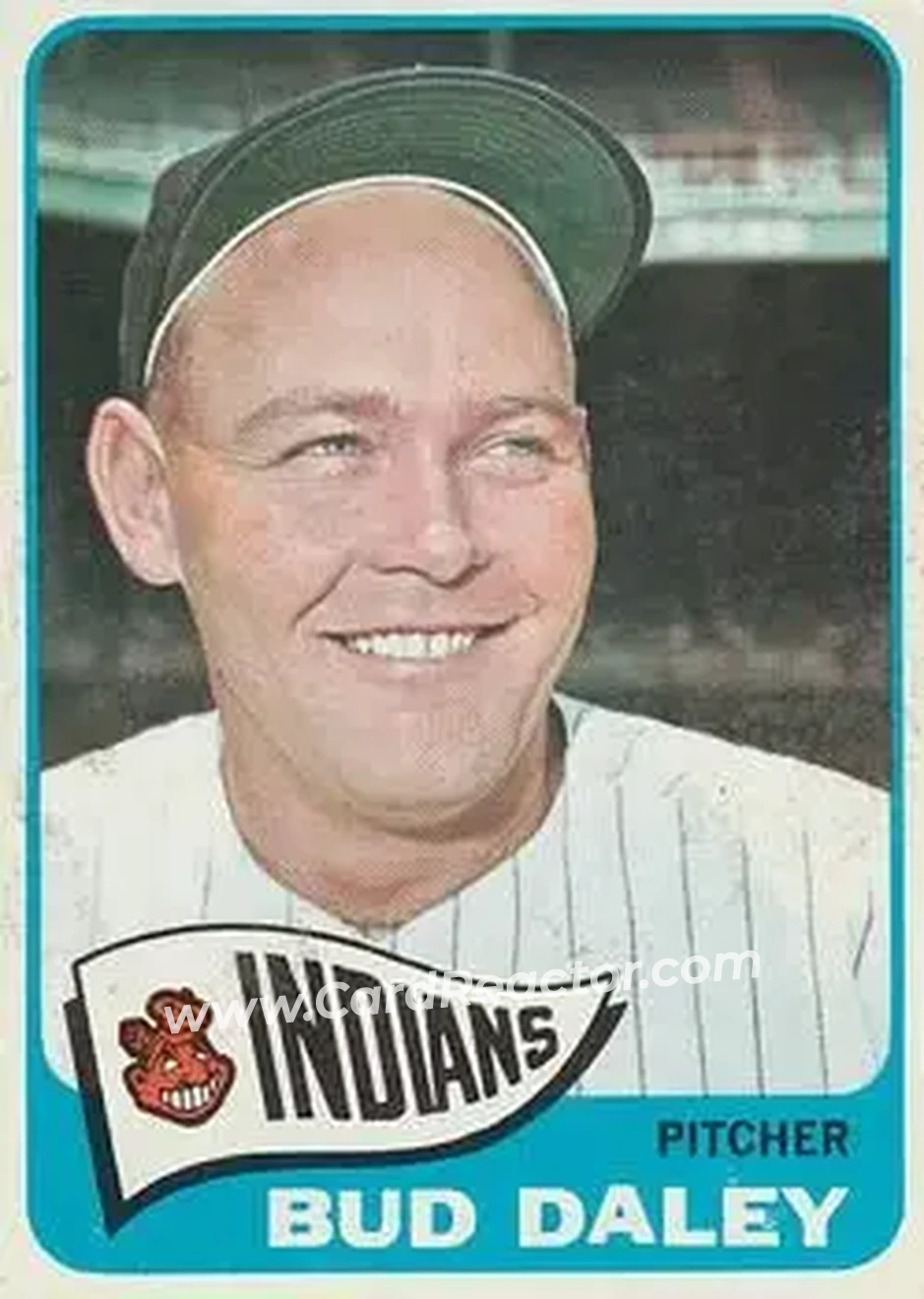 1965 O-Pee-Chee #262 - Bud Daley - Cleveland Indians - Front