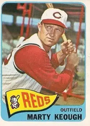 1965 O-Pee-Chee #263 - Marty Keough - Cincinnati Reds