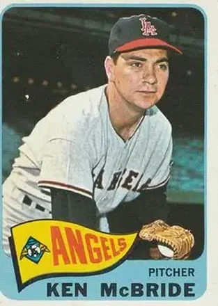 1965 O-Pee-Chee #268 - Ken McBride - Los Angeles Angels