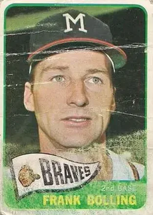 1965 O-Pee-Chee #269 - Frank Bolling - Milwaukee Braves 1965 O-Pee-Chee #269 - Frank Bolling - Milwaukee Braves