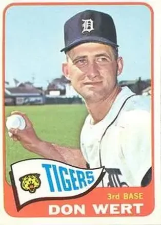 1965 O-Pee-Chee #271 - Don Wert - Detroit Tigers
