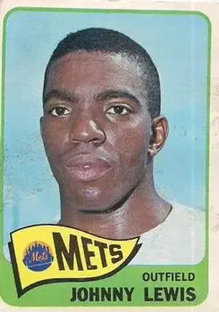 1965 O-Pee-Chee #277 - Johnny Lewis - New York Mets