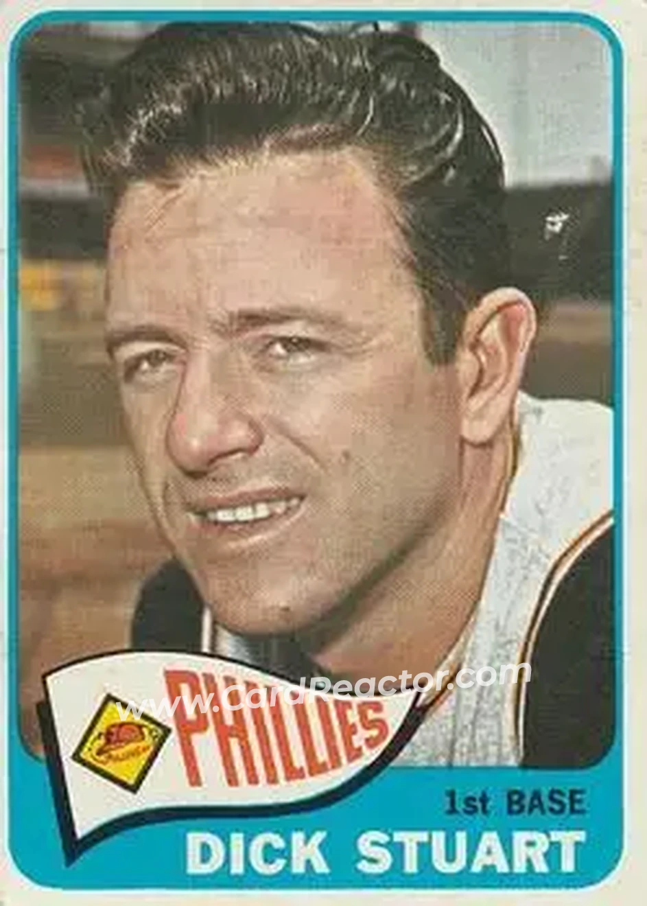 1965 O-Pee-Chee #280 - Dick Stuart - Philadelphia Phillies - Front 1965 O-Pee-Chee #280 - Dick Stuart - Philadelphia Phillies - Front