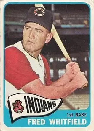 1965 O-Pee-Chee #283 - Fred Whitfield - Cleveland Indians