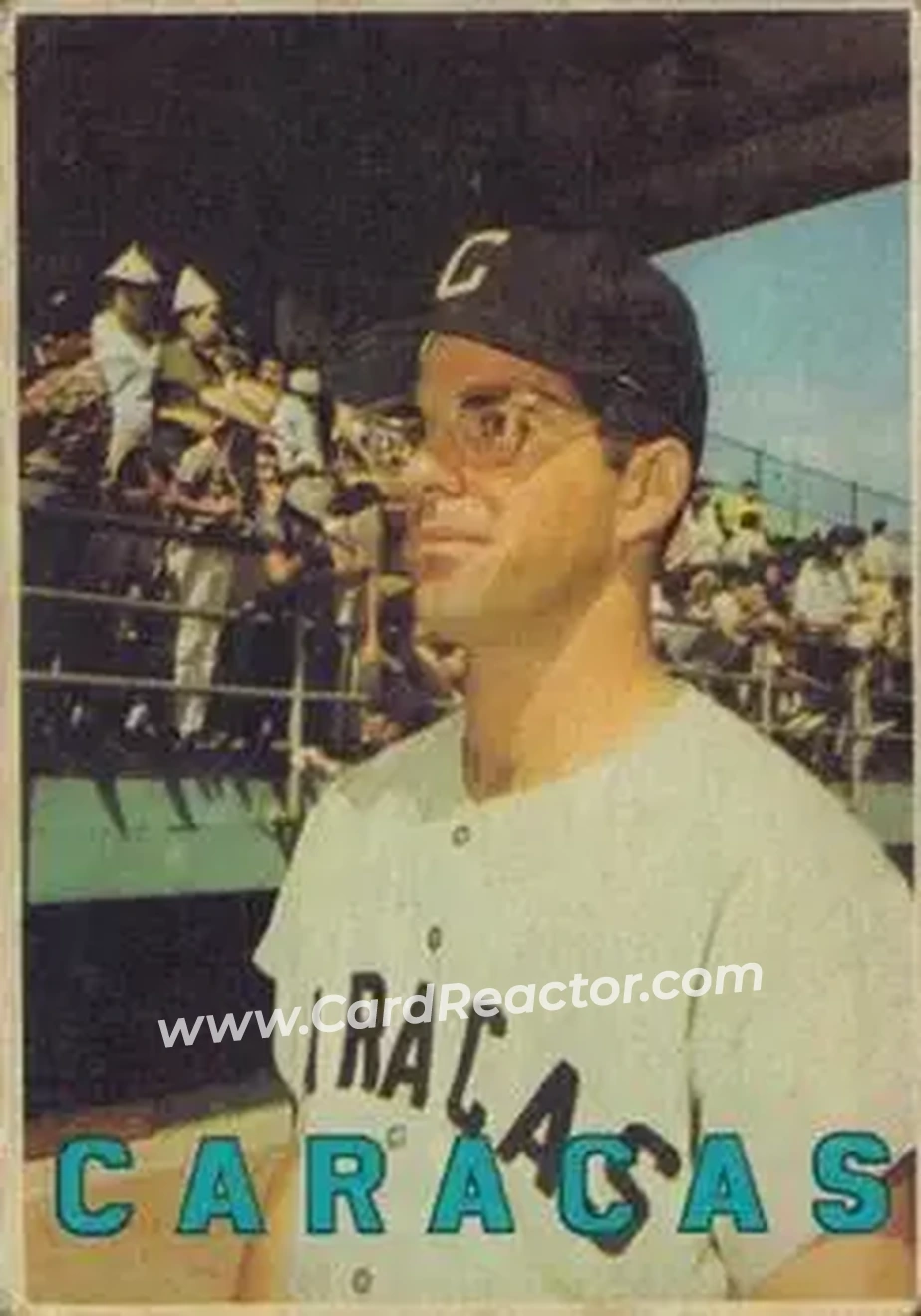 1967 Topps Venezuelan #5 - Cookie Rojas - Leones del Caracas - Front 1967 Topps Venezuelan #5 - Cookie Rojas - Leones del Caracas - Front