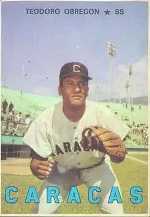 1967 Topps Venezuelan #6 Teodoro Obregon
