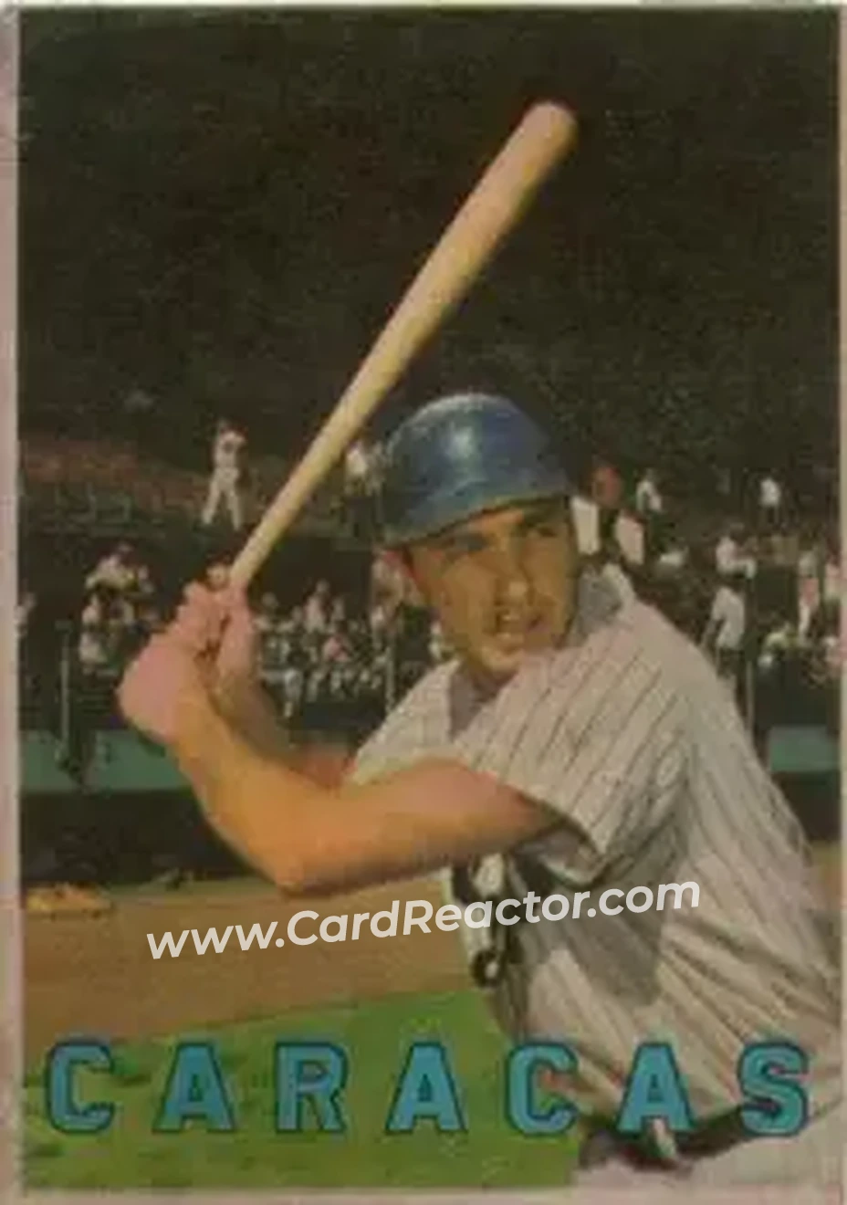 1967 Topps Venezuelan #7 - Paul Schaal - Leones del Caracas - Front