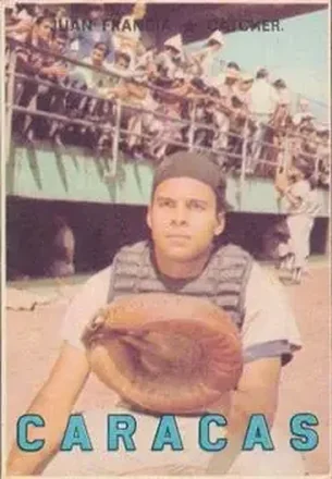 1967 Topps Venezuelan #8 Juan Francia