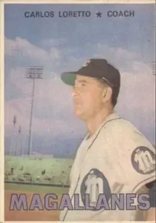 1967 Topps Venezuelan #26 - Carlos Loreto - Navegantes del Magallanes