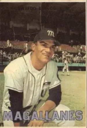 1967 Topps Venezuelan #27 - Ossie Blanco - Navegantes del Magallanes