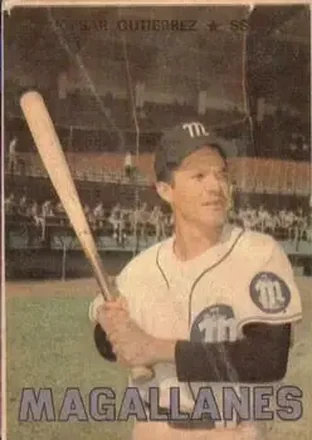 1967 Topps Venezuelan #29 - Cesar Gutierrez - Navegantes del Magallanes