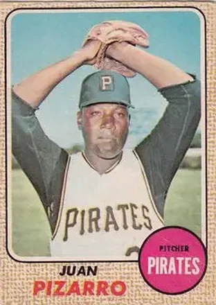 1968 O-Pee-Chee #19 - Juan Pizarro - Pittsburgh Pirates