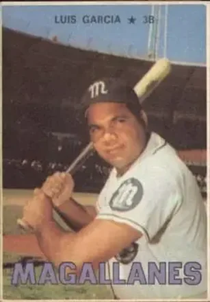 1967 Topps Venezuelan #30 - Luis Garcia - Navegantes del Magallanes