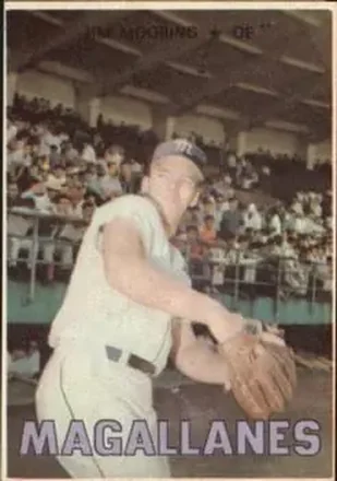 1967 Topps Venezuelan #37 - Jim Mooring - Navegantes del Magallanes