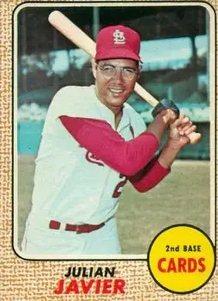 1968 O-Pee-Chee #25 - Julian Javier - St. Louis Cardinals