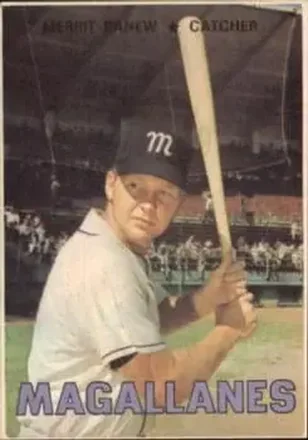 1967 Topps Venezuelan #40 - Merritt Ranew - Navegantes del Magallanes