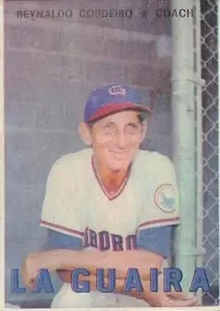 1967 Topps Venezuelan #48 - Reinaldo Cordeiro - Tiburones de la Guaira