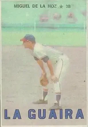 1967 Topps Venezuelan #52 - Mike de la Hoz - Tiburones de la Guaira