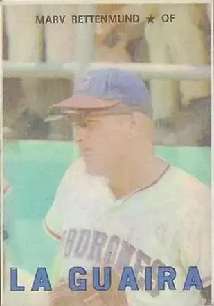 1967 Topps Venezuelan #56 - Merv Rettenmund - Tiburones de la Guaira