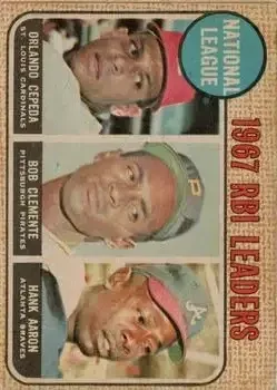 1968 Topps Venezuelan feature card
