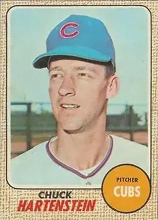 1968 Topps Venezuelan #13 - Chuck Hartenstein - Chicago Cubs