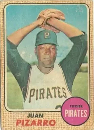 1968 Topps Venezuelan #19 - Juan Pizarro - Pittsburgh Pirates