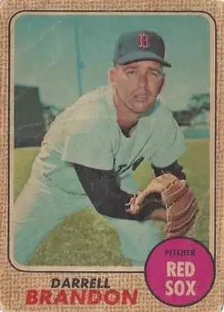 1968 Topps Venezuelan #26 - Darrell Brandon - Boston Red Sox