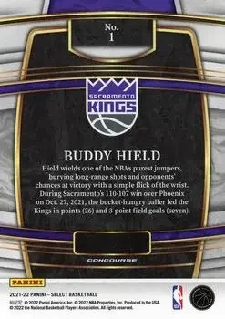 Back of Buddy Hield
