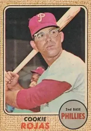 1968 Topps Venezuelan #39 - Cookie Rojas - Philadelphia Phillies