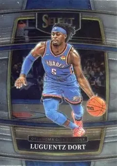 2021-22 Panini Select #2 - Luguentz Dort - Oklahoma City Thunder