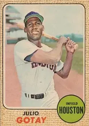 1968 Topps Venezuelan #41 - Julio Gotay - Houston Astros