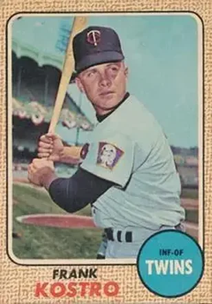 1968 Topps Venezuelan #44 - Frank Kostro - Minnesota Twins