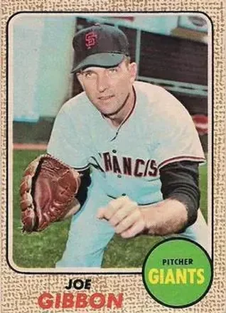 1968 O-Pee-Chee #32 - Joe Gibbon - San Francisco Giants