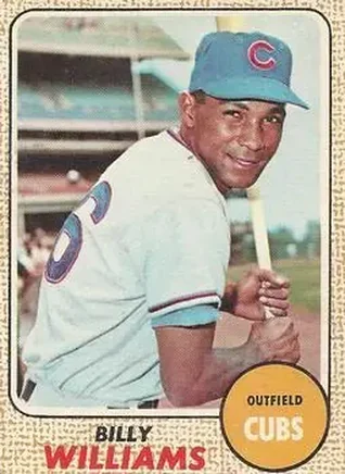 1968 O-Pee-Chee #37 - Billy Williams - Chicago Cubs