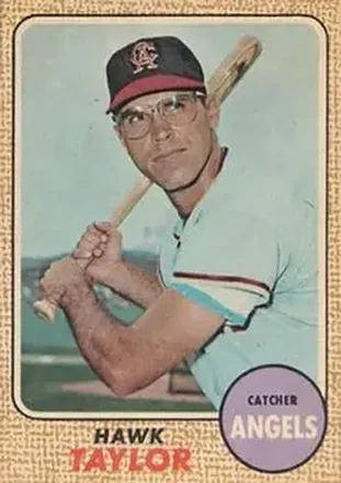 1968 Topps Venezuelan #52 - Bob Taylor - California Angels 1968 Topps Venezuelan #52 - Bob Taylor - California Angels