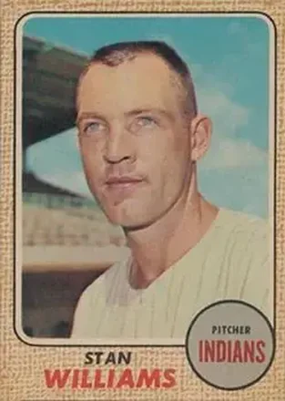 1968 Topps Venezuelan #54 - Stan Williams - Cleveland Indians