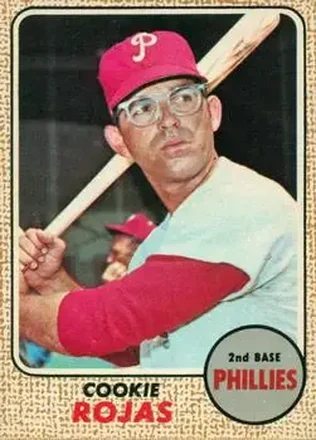 1968 O-Pee-Chee #39 - Cookie Rojas - Philadelphia Phillies